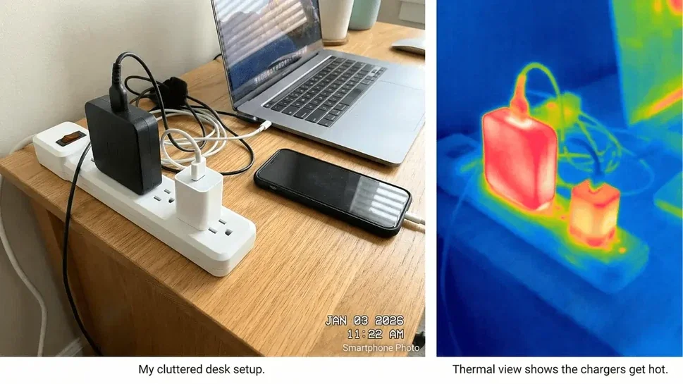StopWatt plugged in living room